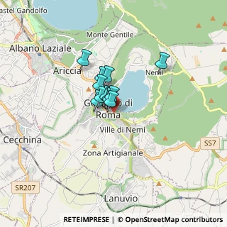 Mappa Viale Giacomo Matteotti, 00045 Genzano di Roma RM, Italia (0.90667)