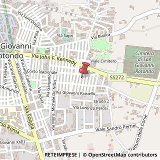 Mappa Via Ernesto Mandes, 9, 71013 San Giovanni Rotondo, Foggia (Puglia)