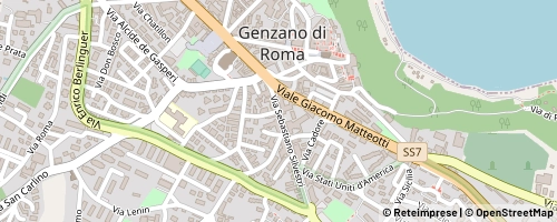 Mappa Genzano di Roma