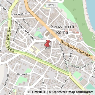 Mappa Via Edmondo de Amicis, 25, 00045 Genzano di Roma, Roma (Lazio)