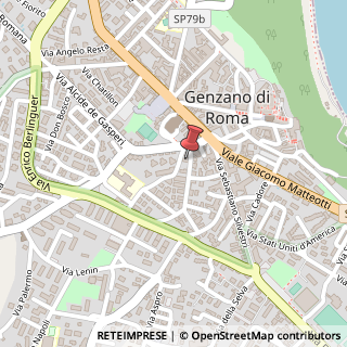 Mappa Via Palmiro Togliatti, 16, 00045 Genzano di Roma, Roma (Lazio)