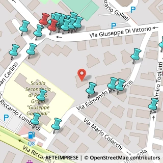Mappa Via Edmondo de Amicis, 00045 Genzano di Roma RM, Italia (0.0931)