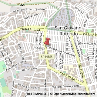 Mappa Corso Roma, 88, 71013 San Giovanni Rotondo FG, Italia, 71013 San Giovanni Rotondo, Foggia (Puglia)