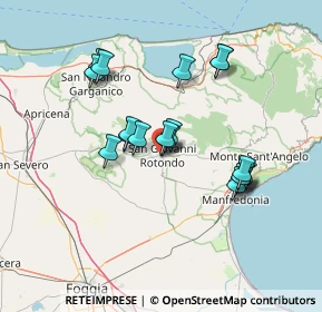 Mappa Via Pietro Lorenzetti, 71013 San Giovanni Rotondo FG, Italia (13.19158)