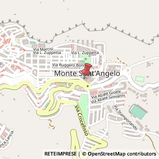 Mappa Via Giosuè Carducci, 72, 71037 Monte Sant'Angelo, Foggia (Puglia)