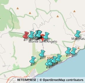 Mappa Via Giosuè Carducci, 71037 Monte Sant'Angelo FG, Italia (3.439)