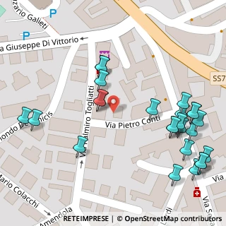 Mappa Via Palmiro Togliatti, 00045 Genzano di Roma RM, Italia (0.076)