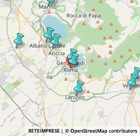 Mappa Via Pietro Conti, 00045 Genzano di Roma RM, Italia (5.24273)