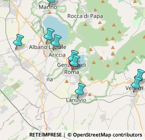 Mappa Via Giacomo Matteotti, 00045 Genzano di Roma RM, Italia (5.25727)