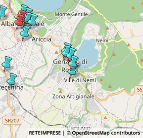 Mappa Via Giacomo Matteotti, 00045 Genzano di Roma RM, Italia (2.724)