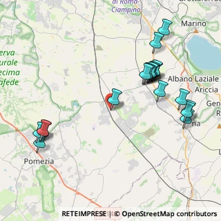 Mappa Via Francesco Angelini, 00071 Pomezia RM, Italia (4.878)