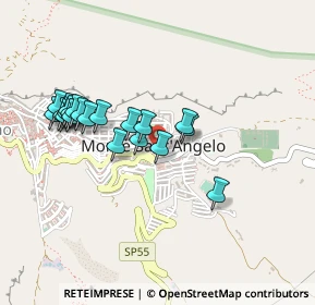 Mappa Via Ugo Foscolo, 71037 Monte Sant'Angelo FG, Italia (0.452)