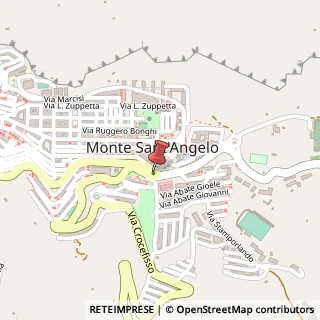 Mappa Localita' Amerique, 89/D, 71037 Monte Sant'Angelo, Foggia (Puglia)