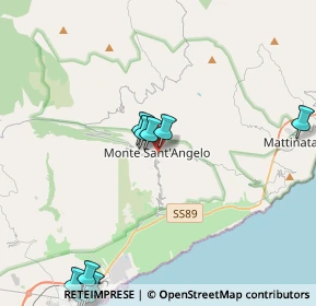 Mappa Via Ugo Foscolo, 71037 Monte Sant'Angelo FG, Italia (5.83455)