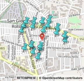 Mappa Via Niccolò Piccinni, 71013 San Giovanni Rotondo FG, Italia (0.2085)