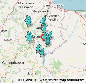 Mappa Via Solitaria, 86041 Bonefro CB, Italia (9.37462)