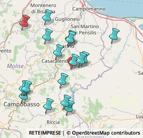 Mappa Via Solitaria, 86041 Bonefro CB, Italia (16.73588)