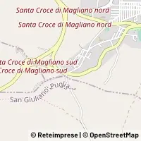 Map Santa Croce di Magliano