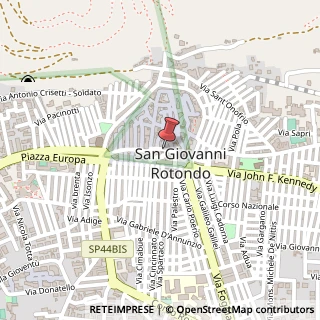 Mappa Corso Regina Margherita,  7, 71013 San Giovanni Rotondo, Foggia (Puglia)