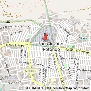 Mappa Corso Regina Margherita, 27, 71013 San Giovanni Rotondo, Foggia (Puglia)