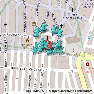 Mappa Piazza Don Giovanni Bosco, 71013 San Giovanni Rotondo FG, Italia (0)