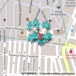 Mappa Via Fratelli Cairoli, 71013 San Giovanni Rotondo FG, Italia (0.0308)