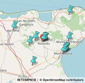 Mappa Via Papa Paolo VI, 71013 San Giovanni Rotondo FG, Italia (14.50385)