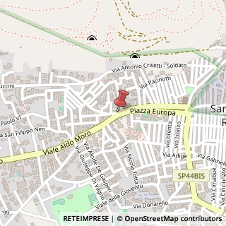 Mappa Piazza Europa, 142, 71013 San Giovanni Rotondo, Foggia (Puglia)