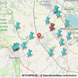 Mappa Stazione Di Pomezia, 00071 Pomezia RM, Italia (5.421)