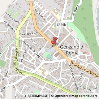 Mappa Piazza Frasconi Tommaso, 00045 Genzano di Roma RM, Italia, 00045 Genzano di Roma, Roma (Lazio)