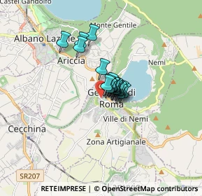 Mappa Via Chatillon, 00045 Genzano di Roma RM, Italia (0.80632)