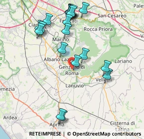 Mappa Corso Don Giovanni Minzoni, 00045 Genzano di Roma RM, Italia (9.4)