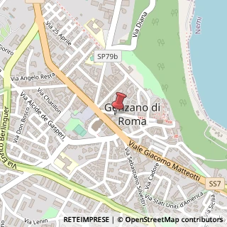 Mappa Via Italo Belardi, 28, 00045 Genzano di Roma, Roma (Lazio)