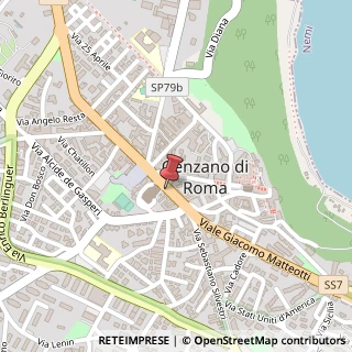 Mappa Corso Don Giovanni Minzoni, 6, 00045 Genzano di Roma, Roma (Lazio)