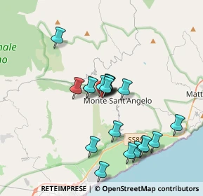 Mappa Piazza Dante Alighieri, 71037 Monte Sant'Angelo FG, Italia (3.2495)
