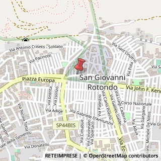 Mappa Corso Regina Margherita, 82, 71013 San Giovanni Rotondo, Foggia (Puglia)