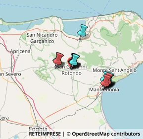 Mappa Via Cesare Battisti, 71013 San Giovanni Rotondo FG, Italia (10.7165)