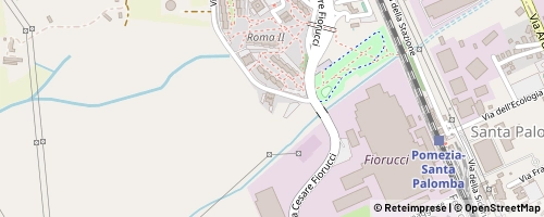 Mappa Pomezia