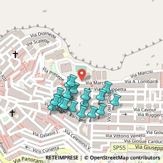 Mappa Via Luigi Zuppetta, 71037 Monte Sant'Angelo FG, Italia (0.10455)
