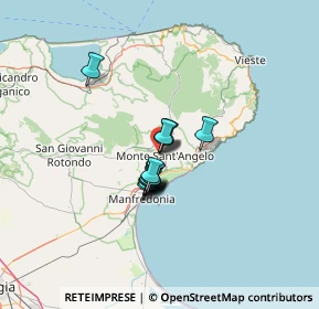 Mappa Largo Roberto il Guiscardo, 71037 Monte Sant'Angelo FG, Italia (8.01929)