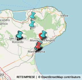 Mappa Largo Roberto il Guiscardo, 71037 Monte Sant'Angelo FG, Italia (11.5035)