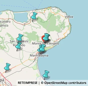 Mappa Largo Roberto il Guiscardo, 71037 Monte Sant'Angelo FG, Italia (13.74545)