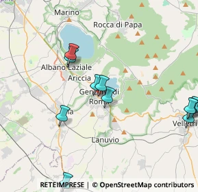 Mappa Vicolo Palmarini, 00045 Genzano di Roma RM, Italia (4.77636)