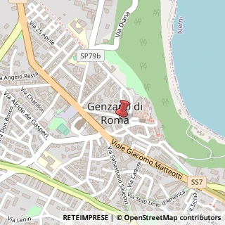 Mappa Via Cesare Battisti, 12, 00045 Genzano di Roma, Roma (Lazio)