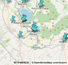 Mappa Via Cesare Battisti, 00045 Genzano di Roma RM, Italia (5.23)