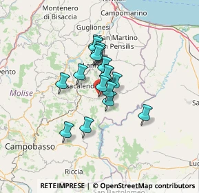 Mappa Via Lalli Ettore, 86041 Bonefro CB, Italia (9.33056)