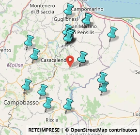 Mappa Via Lalli Ettore, 86041 Bonefro CB, Italia (16.5345)