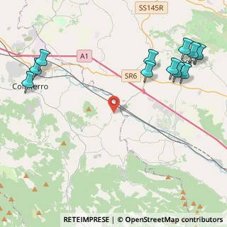 Mappa Contrada, 00030 Gavignano RM, Italia (6.11818)