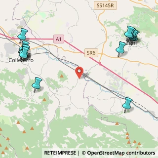Mappa Contrada, 00030 Gavignano RM, Italia (6.84438)