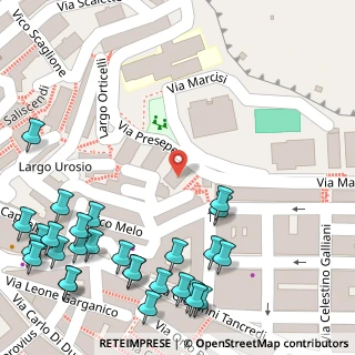 Mappa Via Giantommaso Giordani, 71037 Monte Sant'Angelo FG, Italia (0.09286)